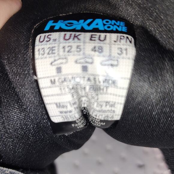 Hoka Gaviota 5 Mens Running Wide Athletic Shoes Size 13 2E main image 10